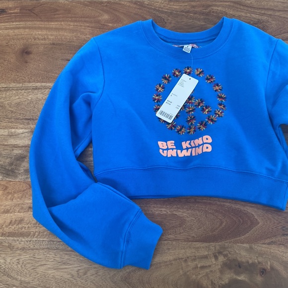 Urban Outfitters Cropped Crew Neck Sweatshirt - Picture 6 of 11